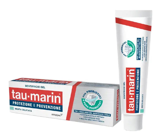 TAU MARIN DENTIFRICIO MENTA DELICATA PROTEZIONE PREVENZIONE 75 ML ALFASIGMA SpA