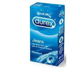 PROFILATTICO DUREX SETTEBELLO JEANS 6 PEZZI RECKITT BENCKISER H.(IT.) SpA