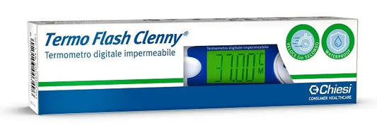 TERMOMETRO CLENNY TERMO FLASH PREDITTIVO 10 SECONDI WATERPROOF CHIESI FARMACEUTICI SpA