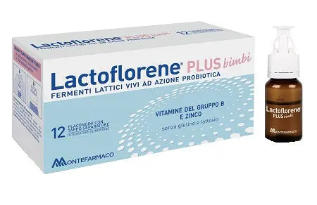 LACTOFLORENE PLUS BIMBI 12 FLACONCINI MONTEFARMACO OTC SpA