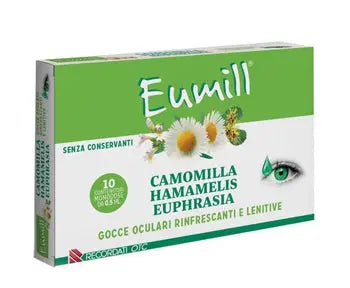 EUMILL GOCCE OCULARI 10 FLACONCINI MONODOSE 0,5 ML RECORDATI SpA
