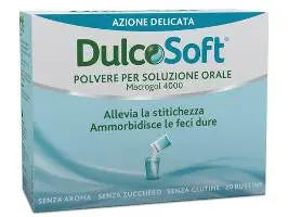 DULCOSOFT POLVERE PER SOLUZIONE ORALE 20 BUSTINE OPELLA HEALTHCARE ITALY Srl