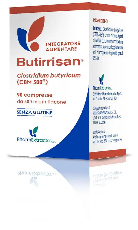BUTIRRISAN 90 COMPRESSE PHARMEXTRACTA SpA