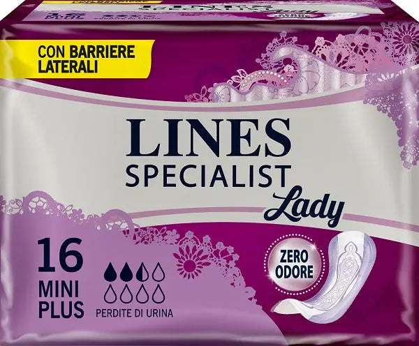 LINES SPECIALIST PANNOLONE MINI PLUS FARMA 16 PEZZI FATER SpA
