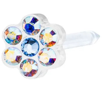 BLOMDAHL FORALOBO MP DAISY 5MM RAINBOW/ALEXANDRITE BLOMDAHL