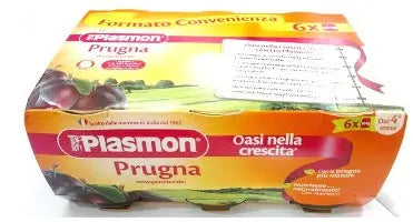 PLASMON OMOGENEIZZATO PRUGNA 6 X 104 G PLASMON (HEINZ ITALIA SpA)