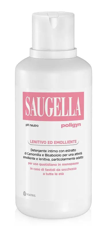SAUGELLA POLIGYN PH NEUTRO DETERGENTE INTIMO LENITIVO ED EMOLLIENTE 500 ML MEDA PHARMA SpA