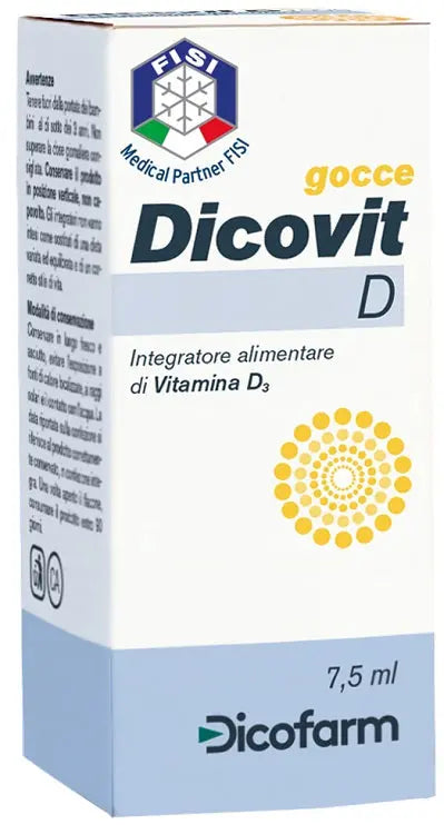 DICOVIT D VITAMINA D3 7,5 ML DICOFARM SpA