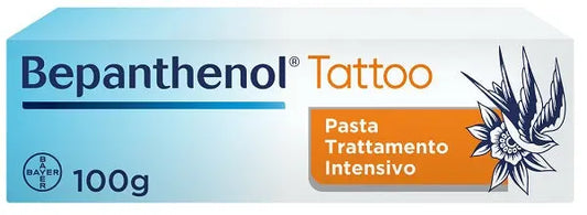 BEPANTHENOL TATTOO PASTA TRATTAMENTO INTENSIVO 100 G BAYER SpA