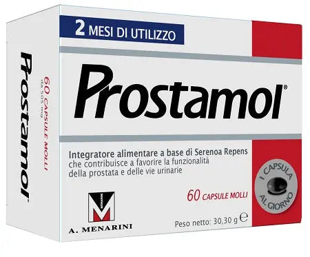 PROSTAMOL 60 CAPSULE MOLLI A.MENARINI IND.FARM.RIUN.Srl