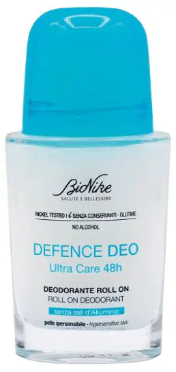 DEFENCE DEO ULTRA CARE ROLL-ON SENZA SALI D'ALLUMINIO 50 ML I.C.I.M. (BIONIKE) INTERNATION