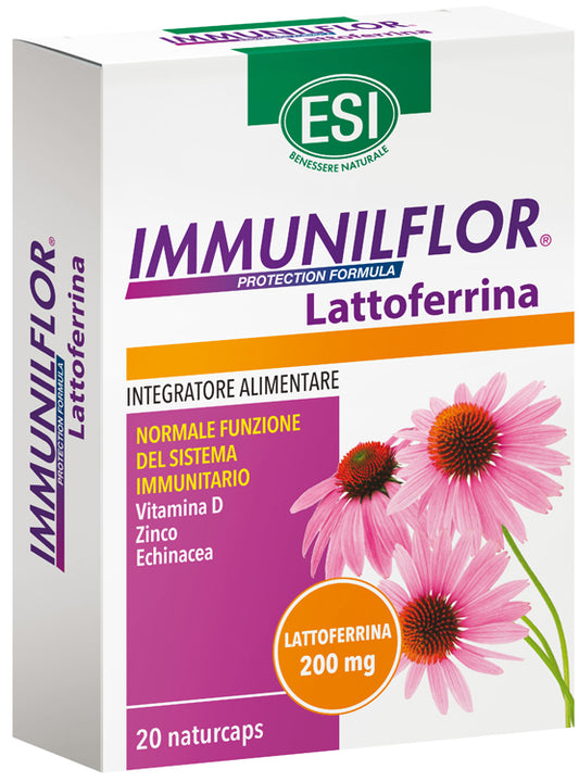 ESI IMMUNILFLOR LATTOFERRINA 20 NATURCAPS ESI Srl