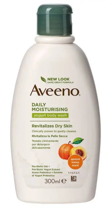 AVEENO BAGNO DOCCIA YOGURTH ALBICOCCA&MIELE 300 ML PROMO JOHNSON & JOHNSON SpA