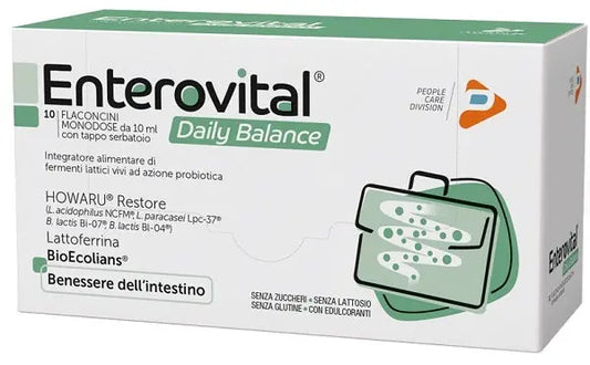 ENTEROVITAL DAILY BALANCE 10 FLACONCINI PHARMA LINE Srl