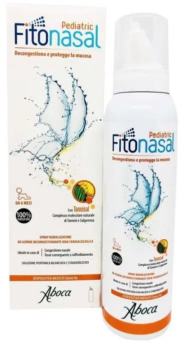 FITONASAL PEDIATRIC NEBULIZZATORE SPRAY 125 ML ABOCA SpA SOCIETA' AGRICOLA