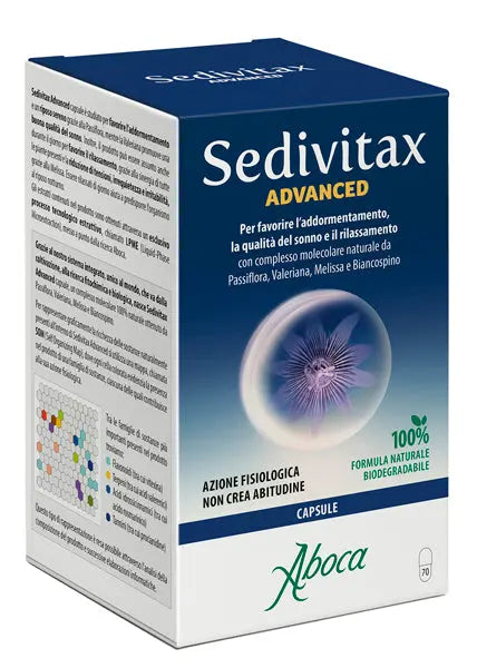 SEDIVITAX ADVANCED 70 CAPSULE ABOCA SpA SOCIETA' AGRICOLA