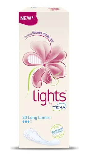 SALVASLIP PER INCONTINENZA PICCOLE PERDITE LIGHTS BY TENA LONG 20 PEZZI ESSITY ITALY SpA