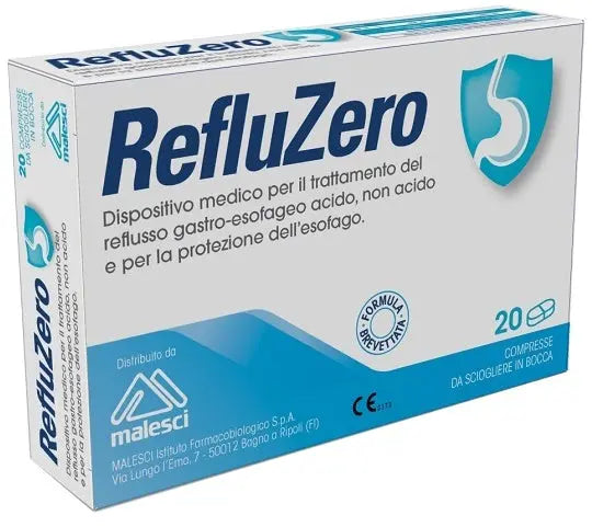 REFLUZERO 20 COMPRESSE MALESCI SpA IST.FARMACOBIOL.