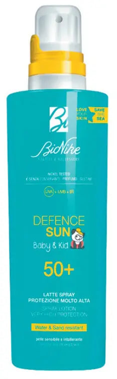 DEFENCE SUN BABY&KID LATTE SPRAY 50+ 200 ML I.C.I.M. (BIONIKE) INTERNATION