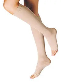 GAMBALETTO TERAPEUTICO DUALSAN A COMPRESSIONE DECRESCENTE KKL2 PUNTA APERTA BEIGE UNISEX 1 1 PAIO DUAL SANITALY SpA SOC.BENEFIT