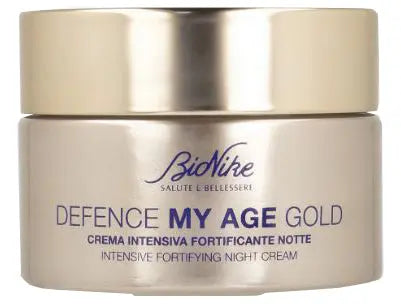DEFENCE MY AGE GOLD CREMA INTENSIVA FORTIFICANTE NOTTE 50 ML I.C.I.M. (BIONIKE) INTERNATION