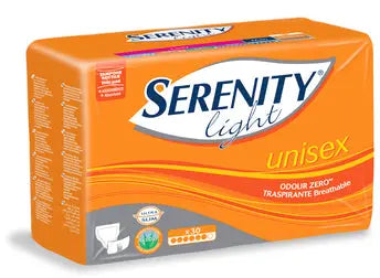 PANNOLONE PER INCONTINENZA SERENITY UNISEX 30 PEZZI SERENITY SpA