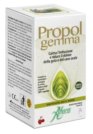 PROPOLGEMMA SPRAY NO ALCOOL BAMBINI E ADULTI 30 ML ABOCA SpA SOCIETA' AGRICOLA