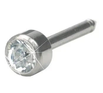BLOMDAHL FORALOBI ST LONG BEZEL 4MM CRYSTAL BLOMDAHL