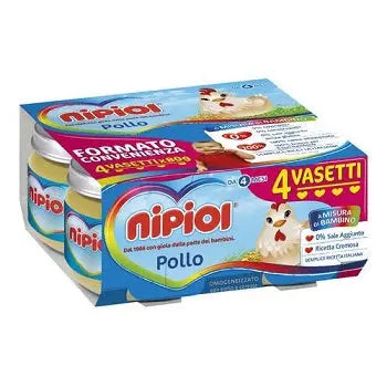 NIPIOL OMOGENEIZZATO POLLO 4 X 80 G NIPIOL (HEINZ ITALIA SpA)