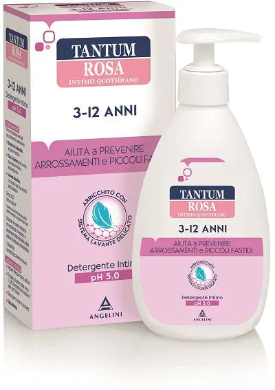 TANTUM ROSA 3-12 ANNI DETERGENTE INTIMO 200 ML ANGELINI (A.C.R.A.F.) SpA