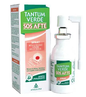 TANTUM VERDE SOS AFTE SPRAY 20 ML ANGELINI (A.C.R.A.F.) SpA