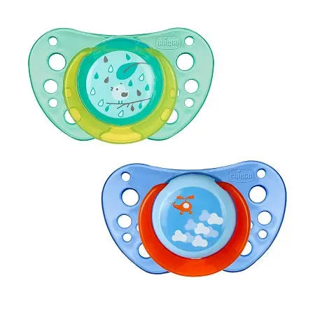 CHICCO SUCCHIETTO PHYSIO AIR BLU SILICONE 4M+ 1 PEZZO CHICCO (ARTSANA SpA)