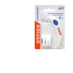 ELMEX INTERDENTAL SCOVOLINO INTERDENTALE 4 MM 6 TESTINE + MANICO COLGATE-PALMOLIVE COMMERC.Srl