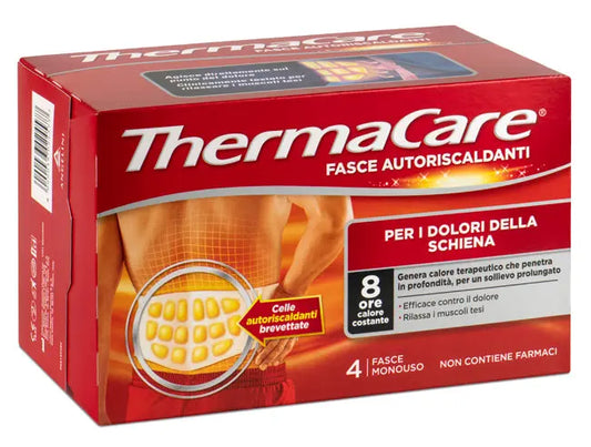 FASCIA AUTORISCALDANTE A CALORE TERAPEUTICO THERMACARE SCHIENA 4 PEZZI ANGELINI (A.C.R.A.F.) SpA