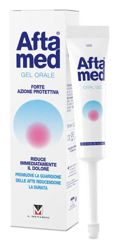 GEL AFTAMED ACIDO IALURONICO TUBO 15 ML A.MENARINI IND.FARM.RIUN.Srl