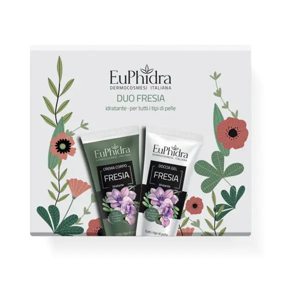 EUPHIDRA DUO DI FRESIA 1 CREMA CORPO FRESIA + 1 DOCCIA IAGEL FRESIA ZETA FARMACEUTICI SpA