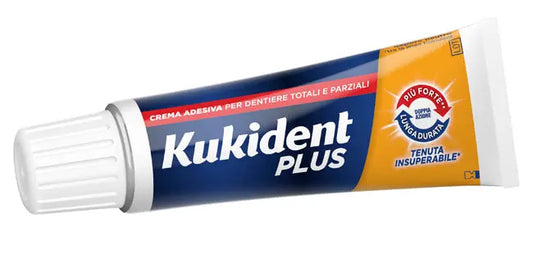 KUKIDENT PLUS DOPPIA AZIONE CREMA ADESIVA DENTIERE 40 G PROCTER & GAMBLE SRL