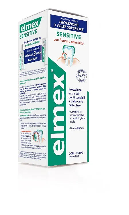 ELMEX SENSITIVE COLLUTORIO 400 ML COLGATE-PALMOLIVE COMMERC.Srl