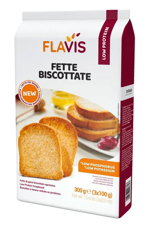 FLAVIS FETTE BISCOTTATE APROTEICHE 300 G DR.SCHAR SpA