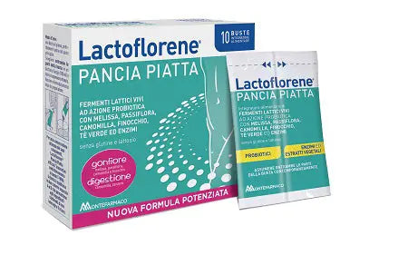 LACTOFLORENE PANCIA PIATTA 10 BUSTINE MONTEFARMACO OTC SpA