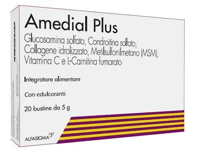 AMEDIAL PLUS 20 BUSTINE 5 G ALFASIGMA SpA