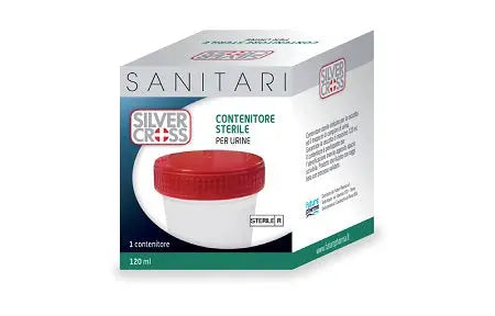 SILVERCROSS CONTENITORE URINA 120ML COMIFAR DISTRIBUZIONE SpA