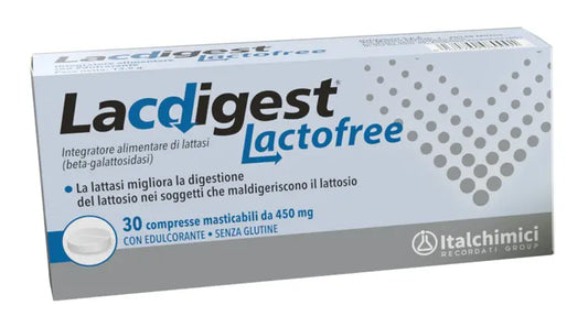 LACDIGEST LACTOFREE 30 COMPRESSE MASTICABILI ITALCHIMICI SpA