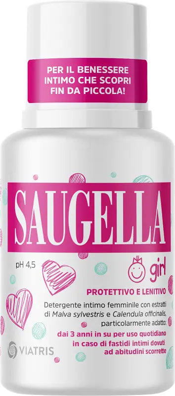 SAUGELLA GIRL PROTETTIVO E LENITIVO DETERGENTE INTIMO 100 ML MEDA PHARMA SpA