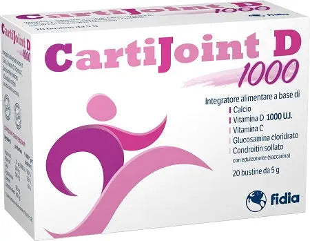 CARTIJOINT D 1000 20 BUSTINE 5 G FIDIA FARMACEUTICI SpA