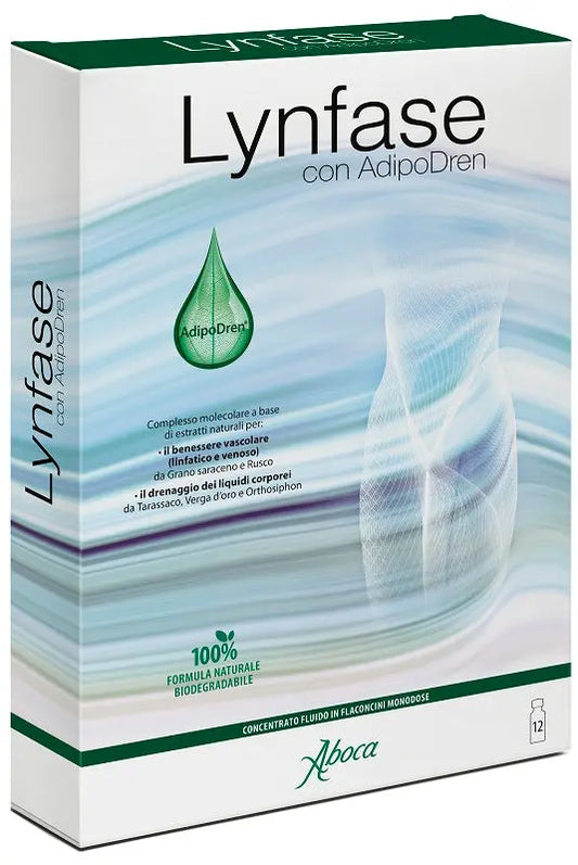 LYNFASE FITOMAGRA 12 FLACONCINI 15 G ABOCA SpA SOCIETA' AGRICOLA