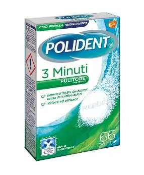 POLIDENT 3 MINUTI 66 COMPRESSE HALEON ITALY Srl