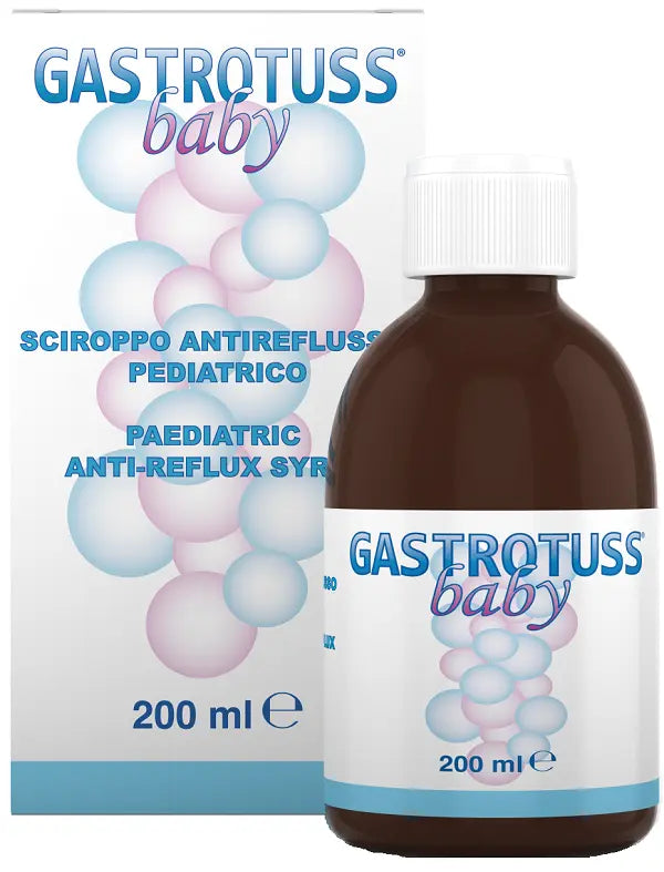 BABY SCIROPPO ANTIREFLUSSO GASTROTUSS 200 ML D.M.G. ITALIA Srl
