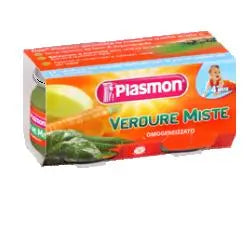 PLASMON OMOGENEIZZATO VERDURE MISTE 80 G X 2 PEZZI PLASMON (HEINZ ITALIA SpA)