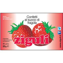 ZIGULI FRAGOLA 36 PALLINE 22 G FALQUI PRODOTTI FARMAC. Srl